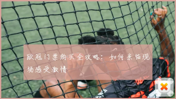欧冠门票购买全攻略:如何亲临现场感受激情